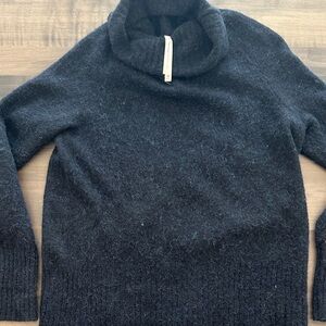 Cozy Navy Babaton Turtleneck Sweater